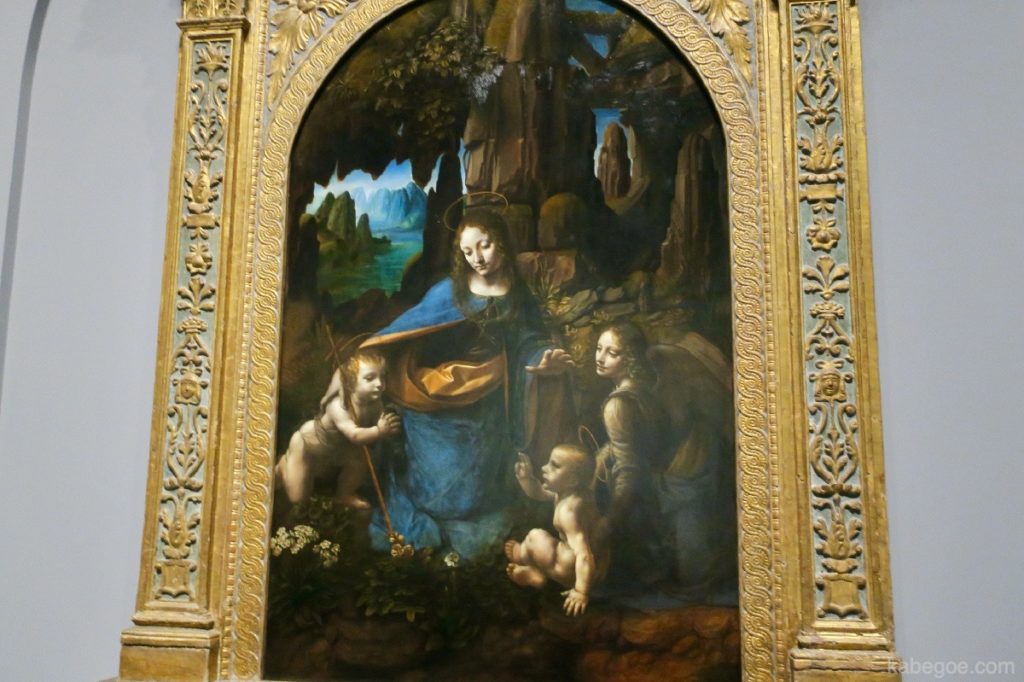 Léonard de Vinci "Vierge aux Roches"