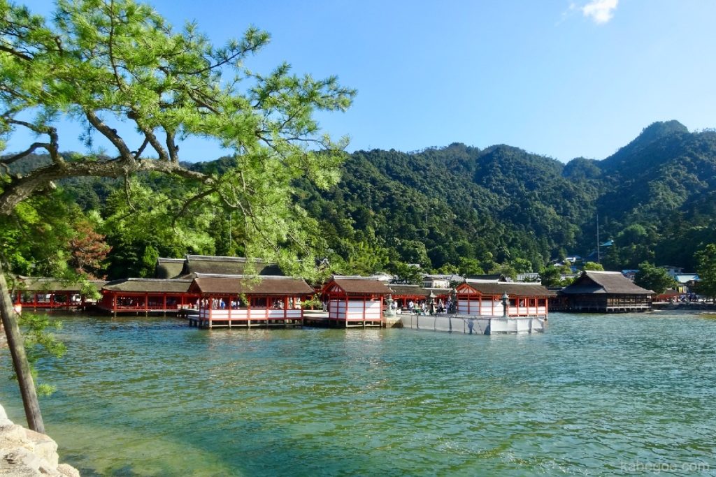 El santuario principal del Santuario Itsukushima