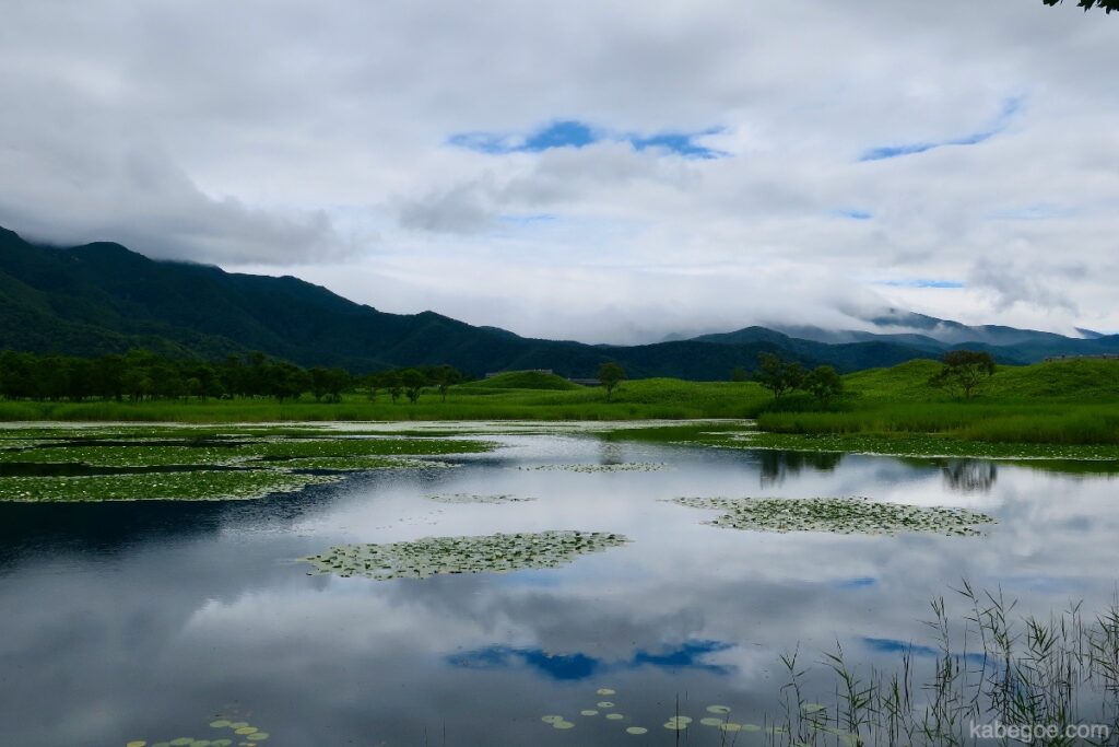 Shiretoko पांच झीलों के दृश्य