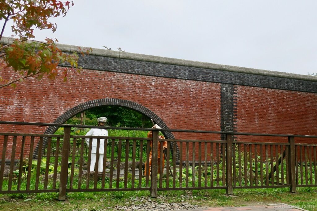 Landschap van de Abashiri-gevangenis