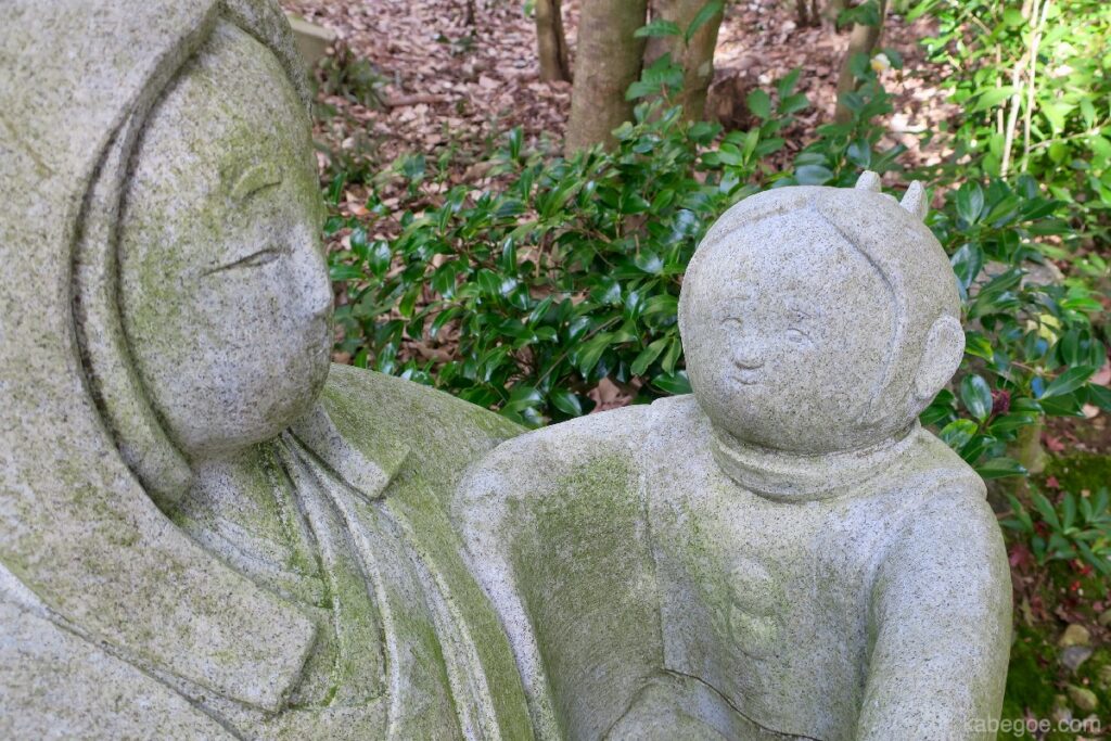 Standbeeld van Ikkyu uit Jizoin