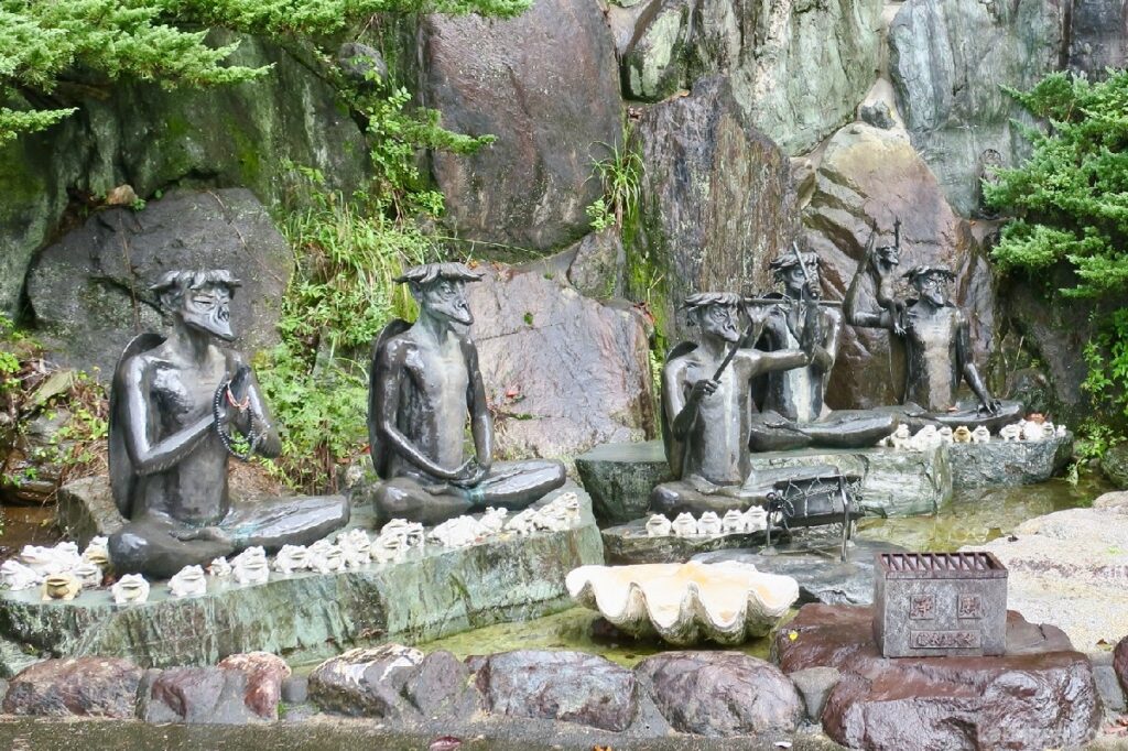 Kappa bij de Daikannonji-tempel