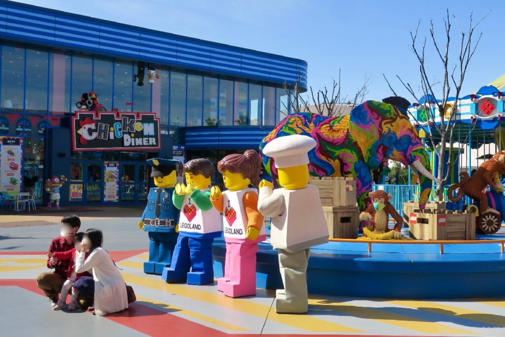 Personnage Legoland grandeur nature