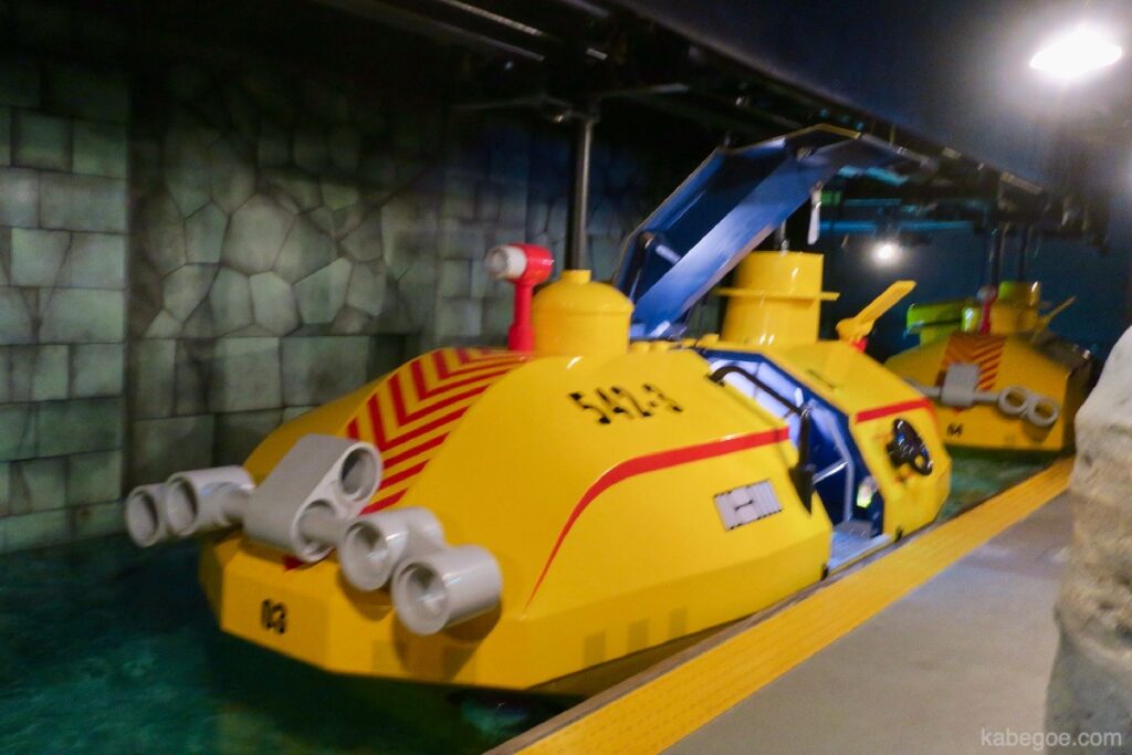 Vehículo de aventura submarino de Legoland