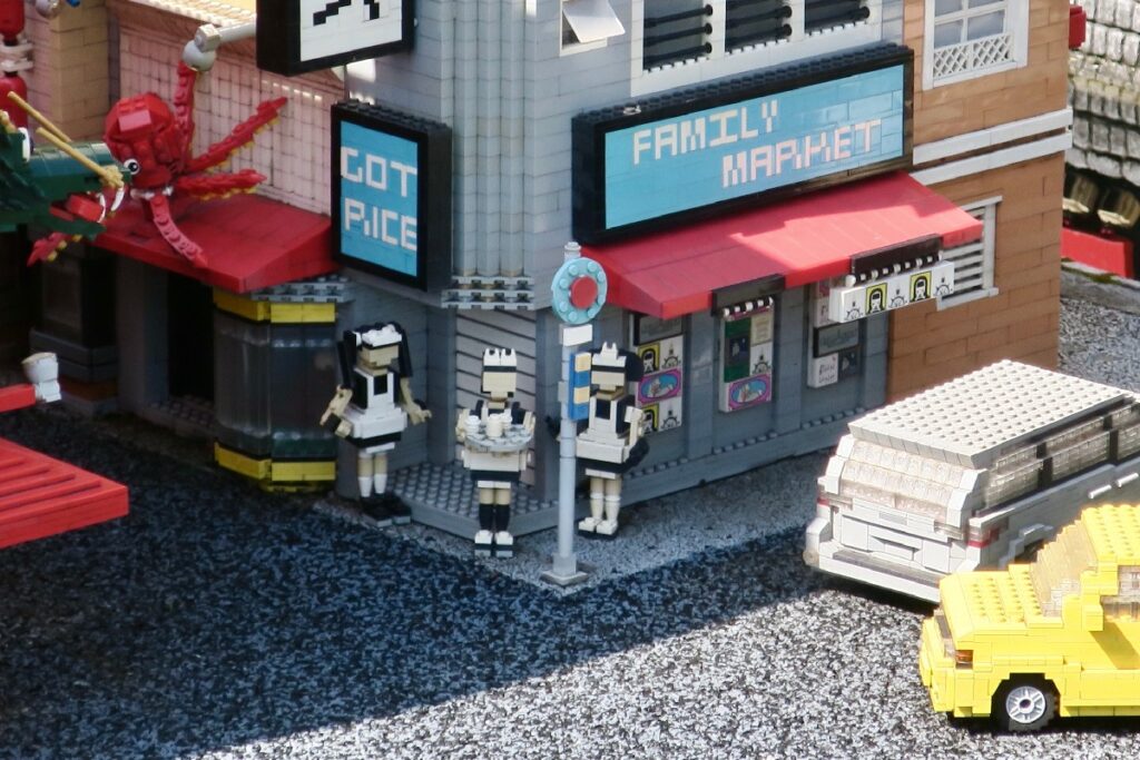 Legoland Miniland cameriera