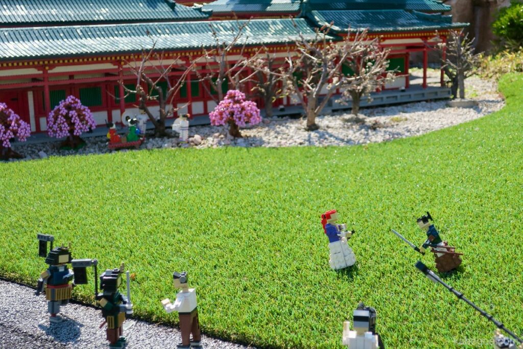Miniland Rurouni Kenshin di Legoland