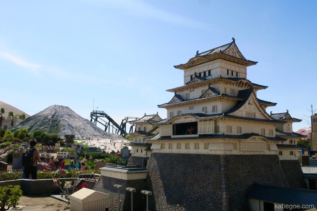 Himeji Castle sa Miniland, Legoland